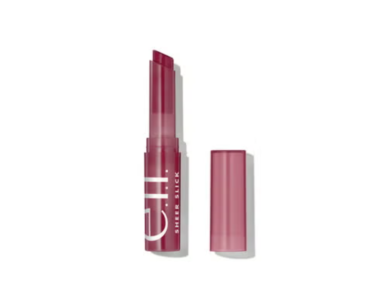e.l.f. Cosmetics Sheer Slick Lipstick, Black Cherry, 0.69 oz