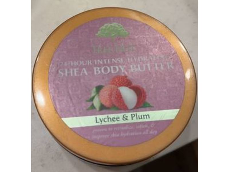 Tree Hut 24 Hour Intense Hydrating Shea Body Butter, Lychee & Plum
