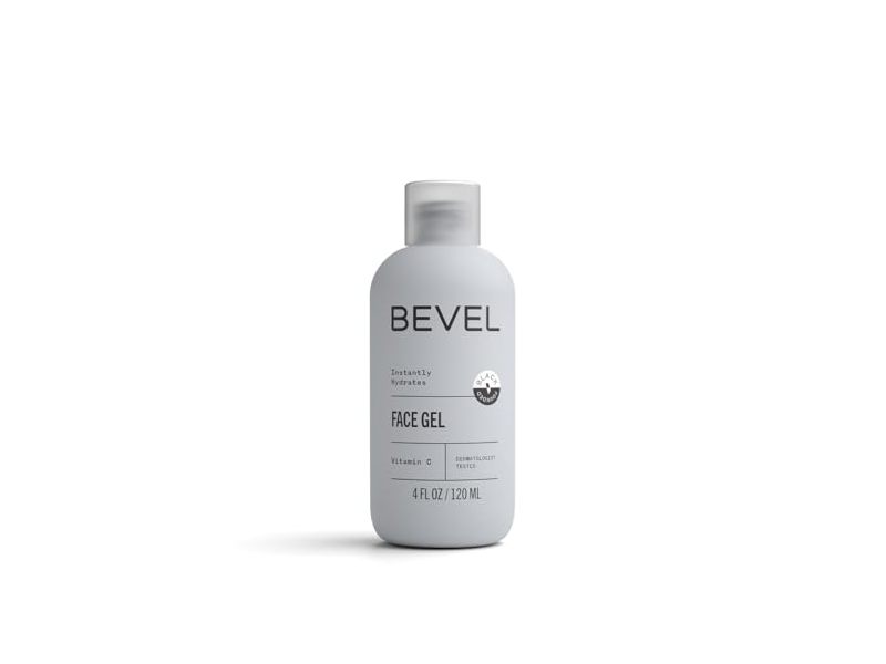 Bevel Face Moisturizer Gel, Vitamin C, 4 fl oz/120 mL