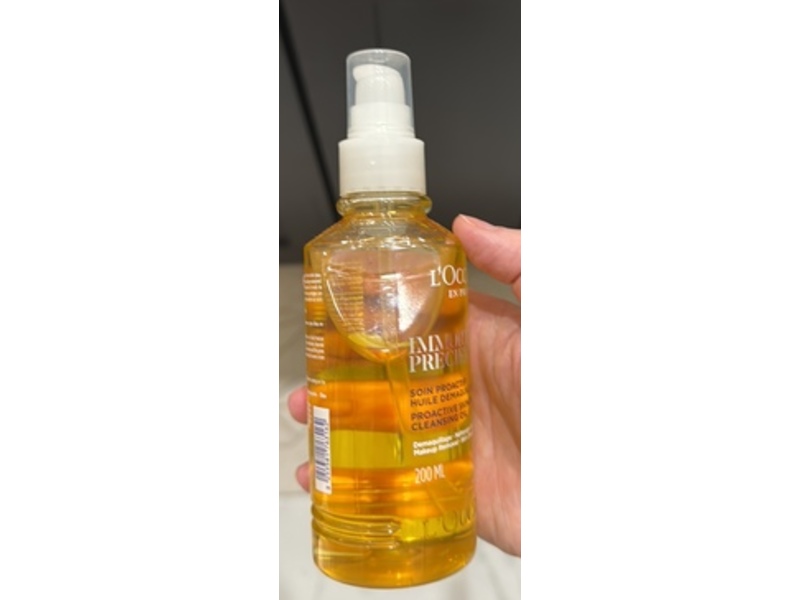 L'Occitane En Provence Immortelle Precious Cleansing Oil, 6.7 fl oz/200 mL