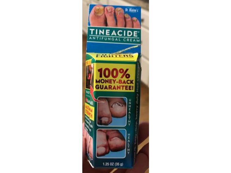 Dr. Blaine's Tineacide Antifungal Cream, 1.25 oz/35 g