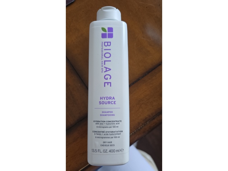 Biolage Hydra Source Shampoo, Aloe, 13.5 fl oz/400 mL
