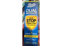 Boots Dual Defence Nasal Spray, Carragelose, 20 mL - Image 3