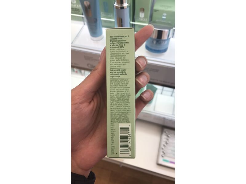 Clinique All About Eyes Serum Depuffing Eye Massage, 0.5 fl oz
