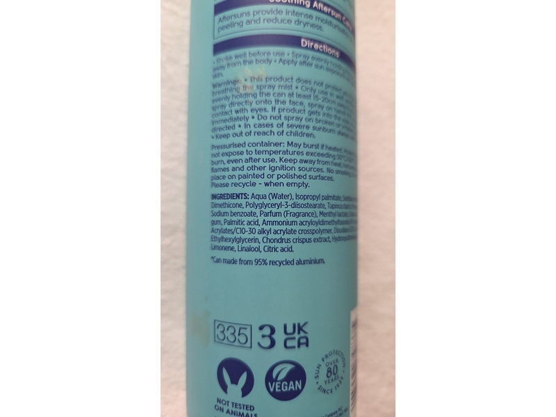 Boots Soltan Soothe & Cool Aftersun Mist, 6.7 oz/200 mL