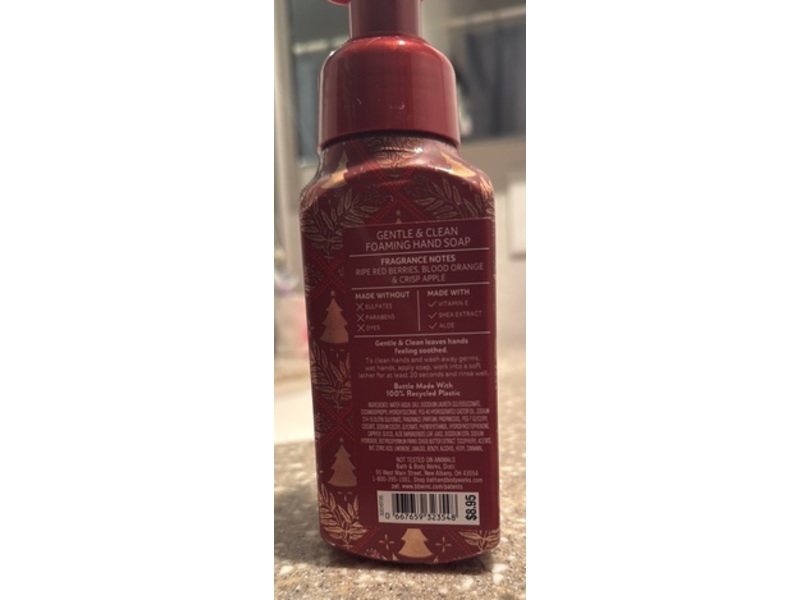 Bath & Body Works Bright Christmas Morning Gentle & Clean Foaming Hand Soap, 8.75 fl oz/259 mL