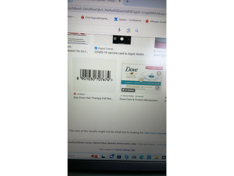 Dove Hair Fall Rescue Conditioner, 180 mL