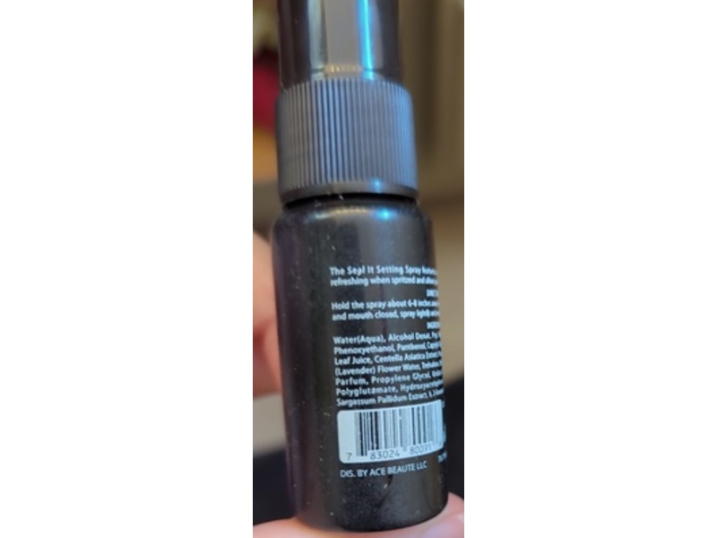 Ace Beaute Seal It Make Up Setting Spray, 0.5 fl oz/15 mL