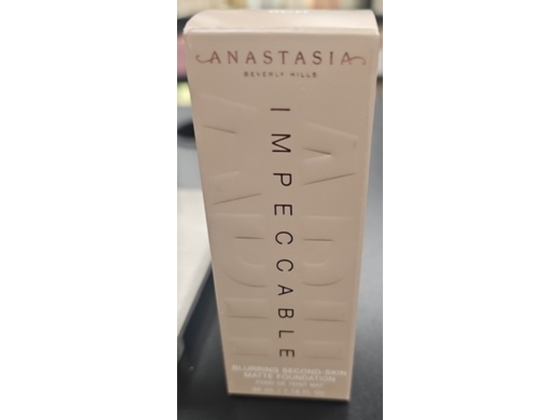 Anastasia Beverly Hills Impeccable Blurring Second Skin Matte Foundation, 0cr, 35 mL