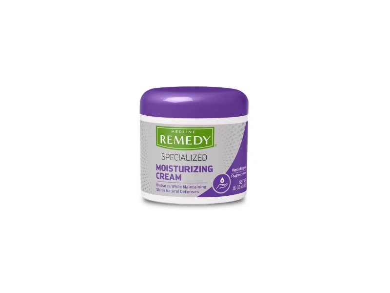 Medline Remedy Specialized Moisturizing Cream, 16 fl oz/453 g