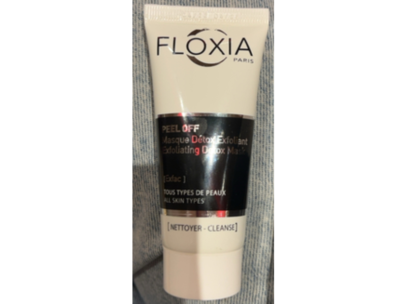 Floxia Peel Off Exfoliating Detox Mask, 1.35 fl oz/40 mL