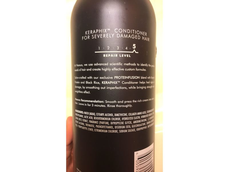 Nexxus Keraphix Damage Healing Conditioner, Step 2, Proteinfusion, 33.8 fl oz/1 L