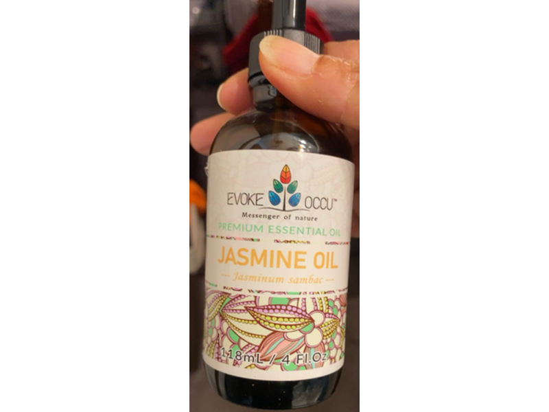 Evoke Occu Premium Essential Oil, Jasmine Oil, 4 fl oz/118 mL