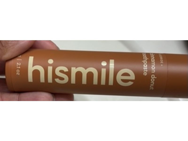 Hismile Toothpaste, Cinnamon Donut, 2.1 oz/60 g