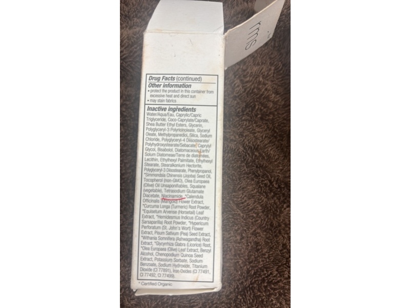 RMS Beauty SunCoverup Super Tint, SPF 50, Buff, 1 fl oz/30 mL