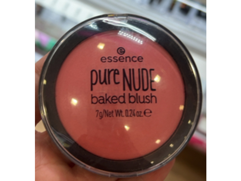 Essence Pure Nude Baked Blush Rouge, 04 Bold Heart ,0.24 oz/7 g
