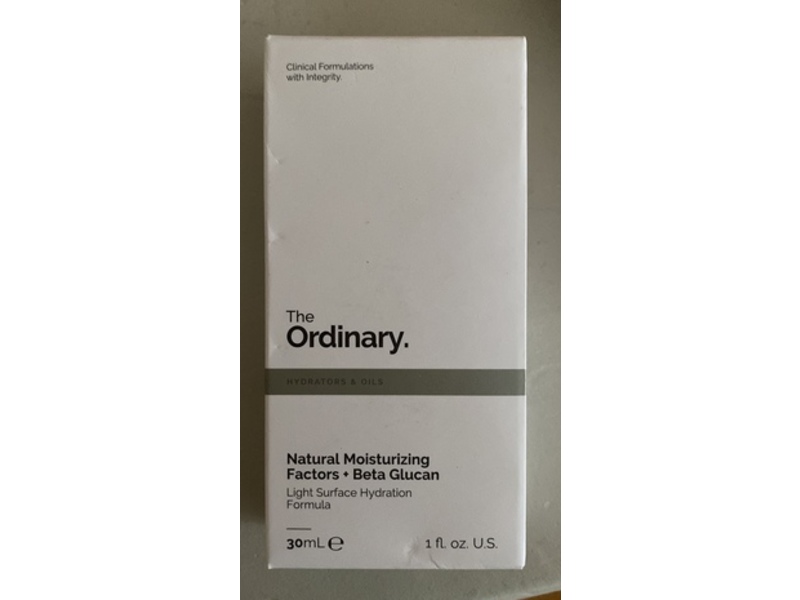 The Ordinary Natural Moisturizing Factors + Beta Glucan, 1 fl oz/30 mL