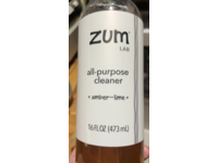 Zum Lab All-Purpose Cleaner, Amber-Lime, 16 fl oz/473 mL - thumbnail 2