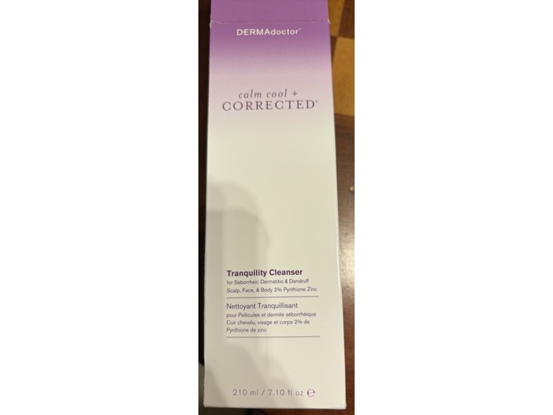 DERMAdoctor Calm Cool + Corrected Tranquility Cleanser, 7.10 fl oz/210 mL