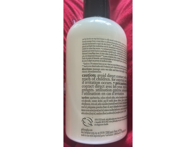 Philosophy Purity Made Simple One-Step Facial Cleanser, 8 fl oz/240 mL