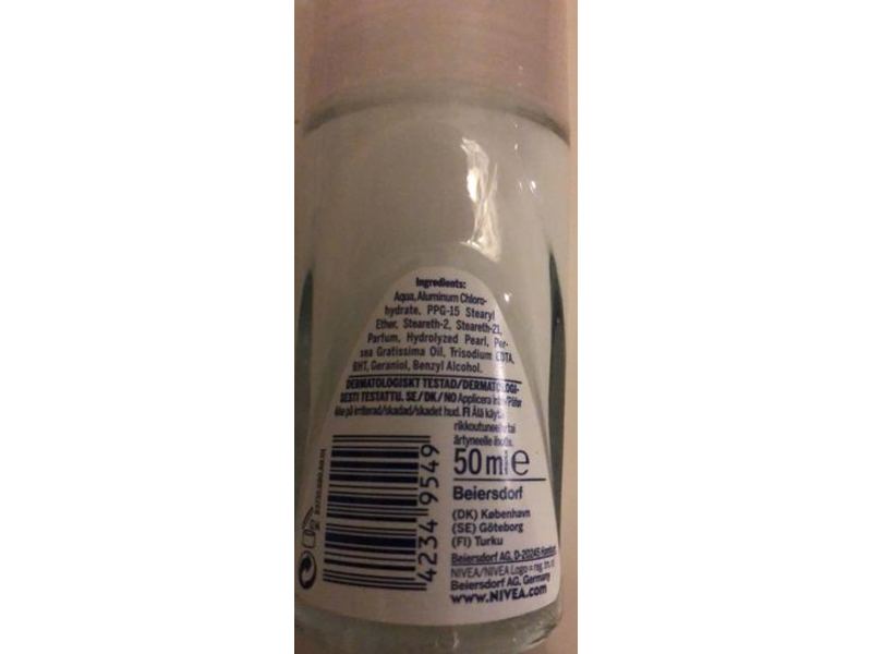 Nivea Anti-Perspirant Pearl & Beauty Roll On, 50 mL