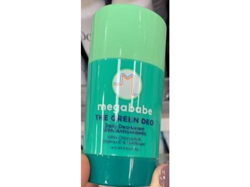 Megababe The Green Deo Daily Deodorant, 2.6 oz/75 g