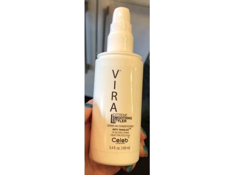 Celeb Luxury Viral Extreme Smoothing Styler Leave-In Conditioner, 3.4 fl oz/100 mL