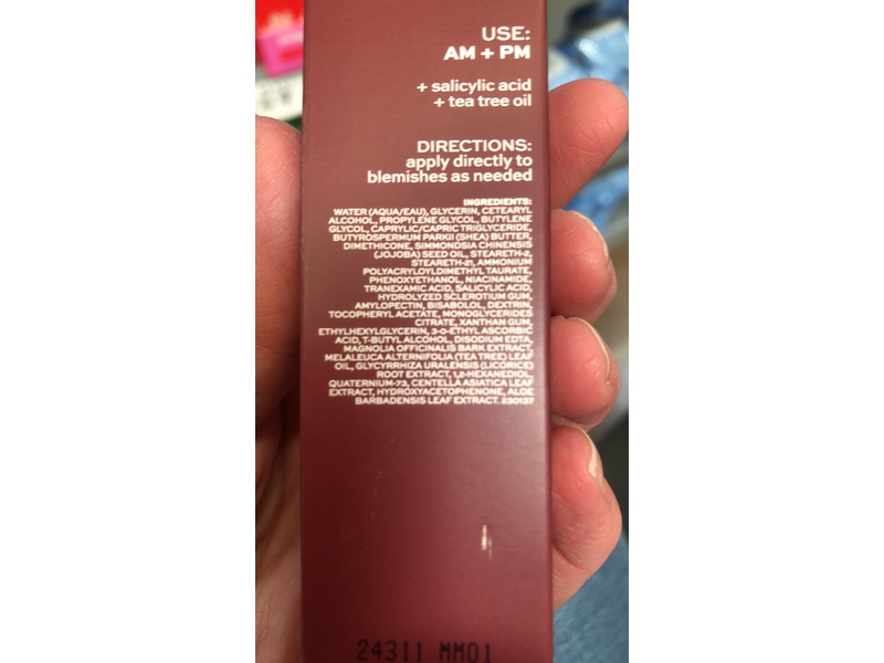 Itk Blemish Spot Cream, 0.5 fl oz/15 mL