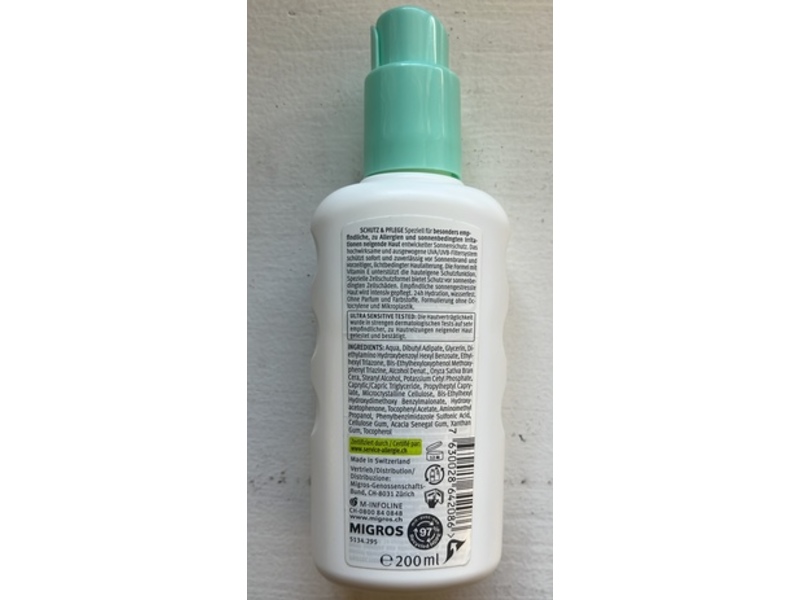 Sunlook Ultra Sensitive Sun Spray, SPF 50 +, 200 mL