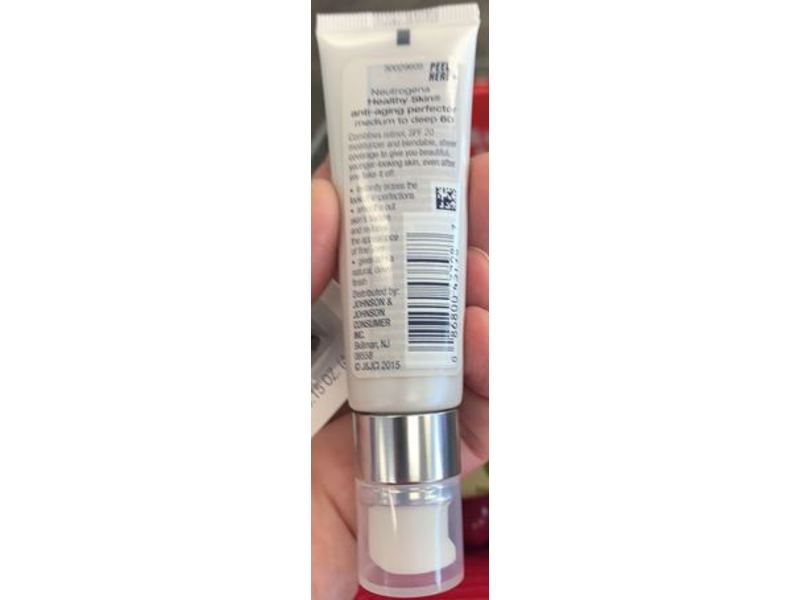 Neutrogena Healthy Skin Anti-Aging Perfector, Medium To Deep, SPF 20, 1 fl oz/30 mL