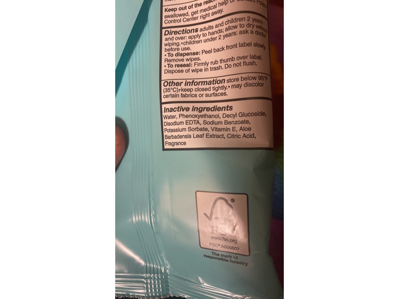 up&up Antibacterial Hand Wipes, Fresh Scent, 25 Count