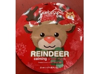 Fantasy By Masque Bar Reindeer Calming Sheet Mask, Blueberry Extract, Lavender Water, 0.71 fl oz/21 mL - Image 3