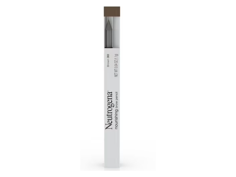 Neutrogena Nourishing Brow Pencil, 30 Brown, 0.15 oz/1.1 g