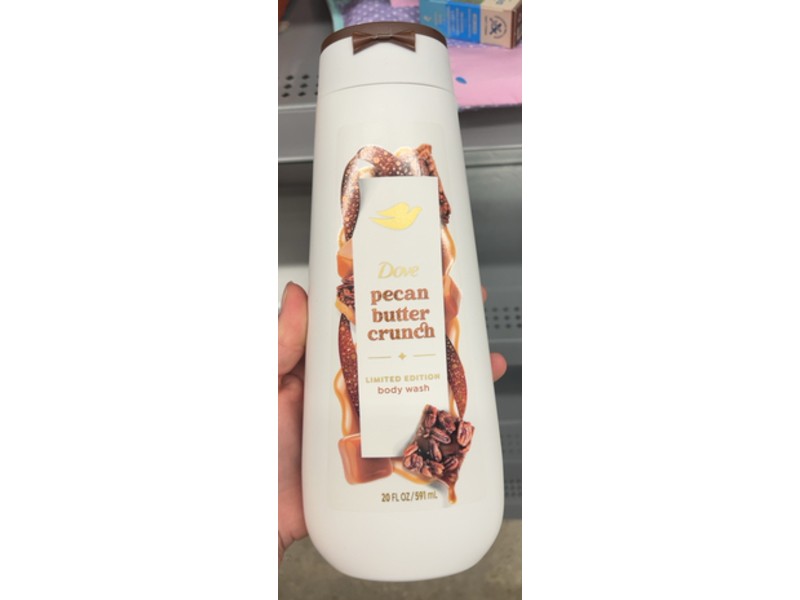 Dove Body Wash, Pecan Butter Crunch, 20 fl oz/591 mL