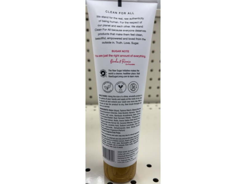 Raw Sugar Not So Dry Shampoo, Aloe + Bamboo, 4 fl oz/118 mL