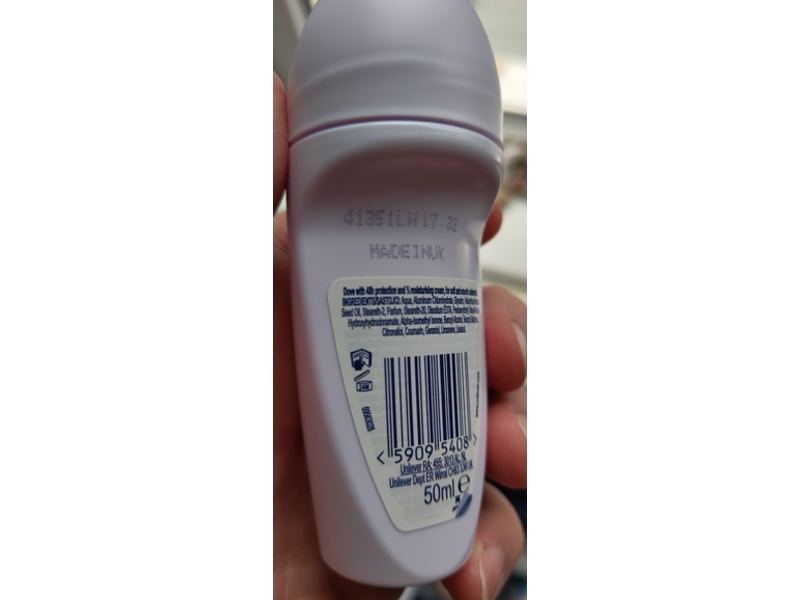 Dove Antiperspirant, Powder, 50 mL, Pack Of 6