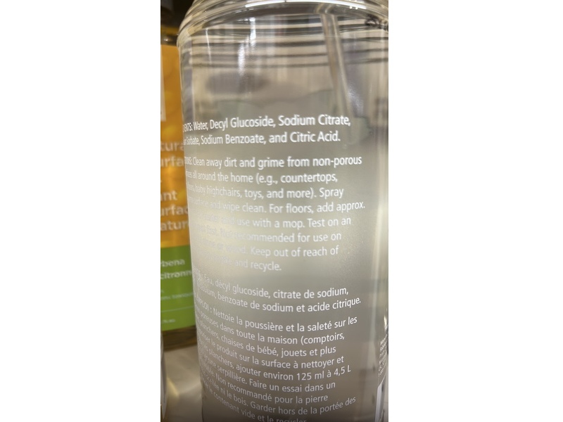 Eco Max All Purpose Cleaner, Fragrance Free, 27.1 fl oz/800 mL