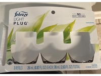 Febreze Light Plug Scented Oil Refill, Bamboo, 0.87 fl oz/26 mL, Pack Of 3 - thumbnail 2