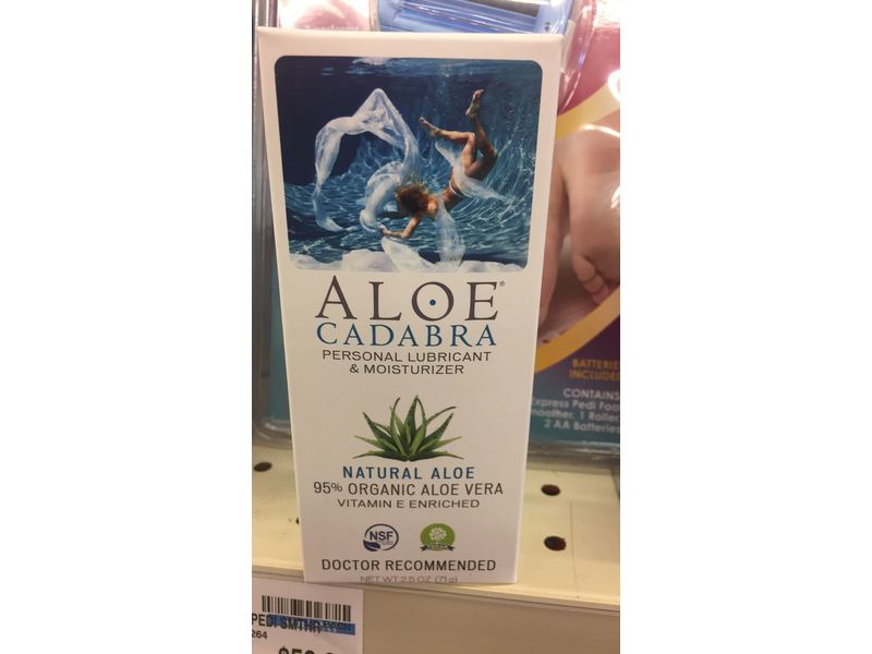 aloe cadabra personal lubricant Aloe Cadabra Butter Rum Flavored Lubricant main image 1