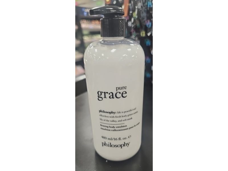 Philosophy Pure Grace Firming Body Emulsion, 16 fl oz/480 mL