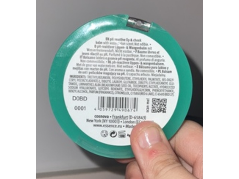 Essence Juicy Melon Tinted Lip & Cheek Balm, 0.10 oz/3 g