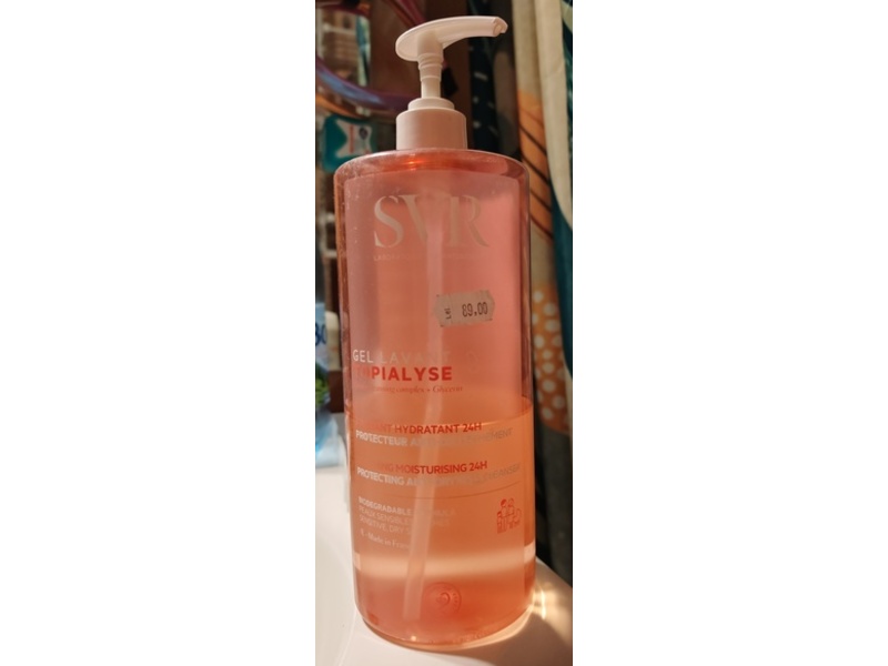 SVR Topialyse Cleansing Gel, 33.8 fl oz/1 L