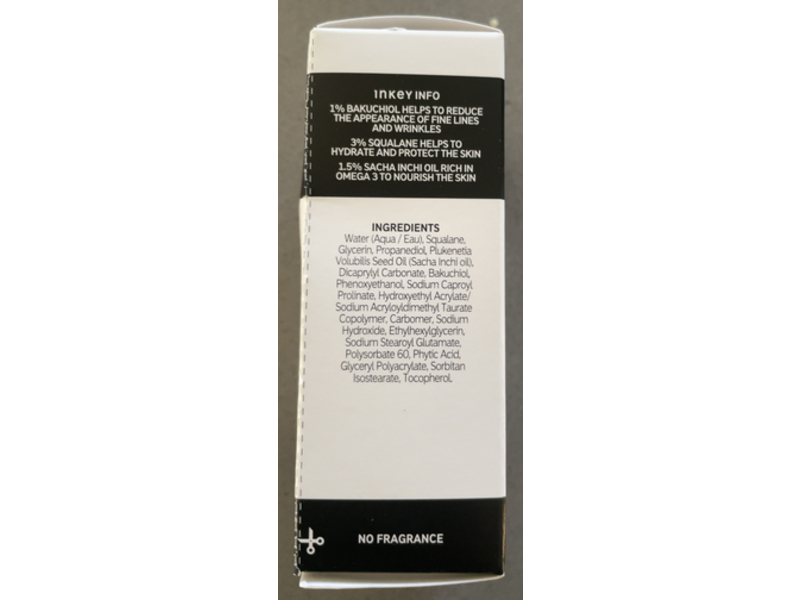 The Inkey List Bakuchiol Moisturizer, 1.0 fl oz/30 mL