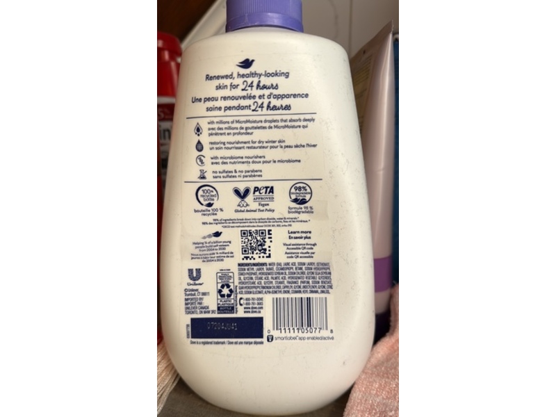 Dove Body Wash, Winter Care, 30.6 fl oz/905 mL