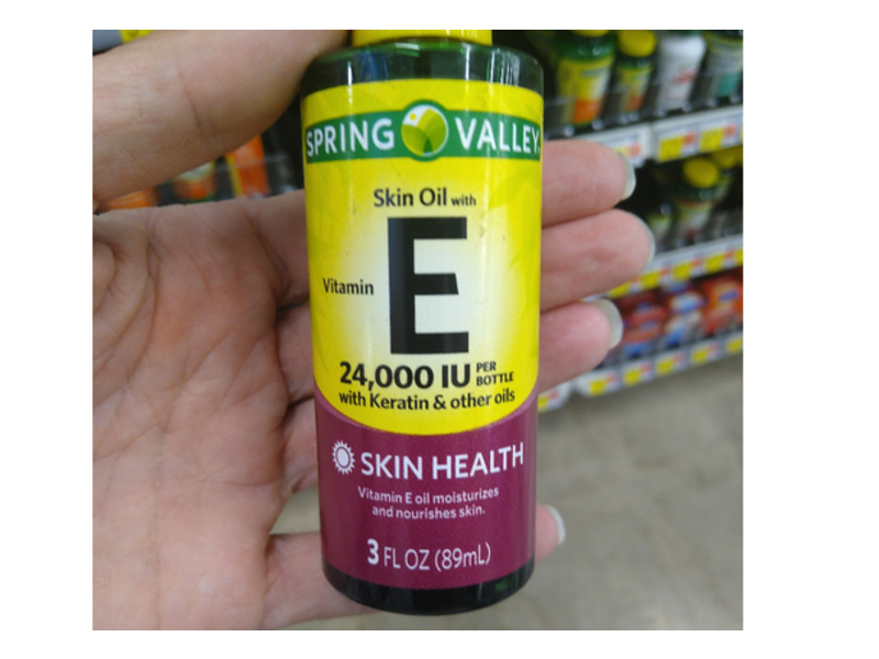 Spring Valley Skin Oil with Vitamin E, 24,000 IU, 3 fl oz (89 mL)