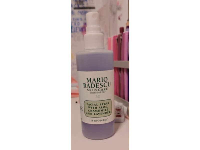 Mario Badescu Skin Care Facial Spray, Aloe, Chamomile & Lavender, 4 oz/118 mL