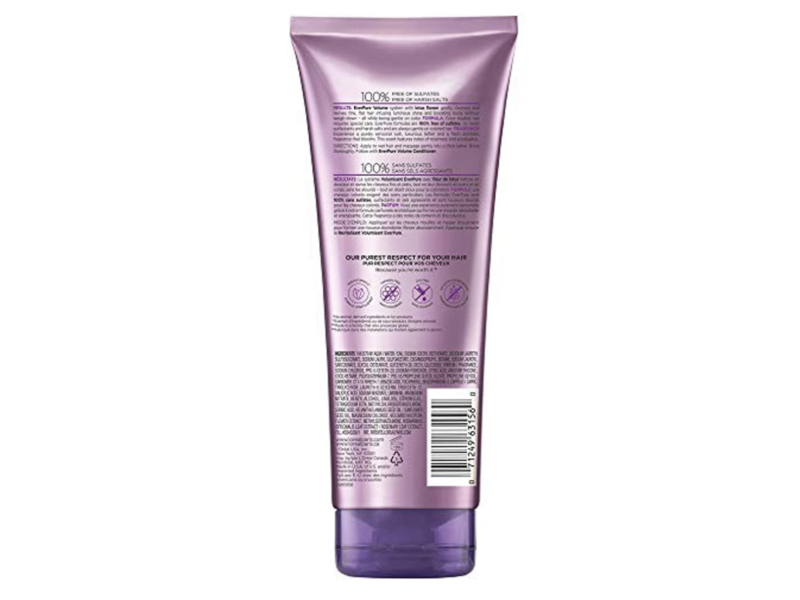 Loreal Paris Ever Pure Volume Shampoo, Lotus, 8.5 fl oz/250 mL