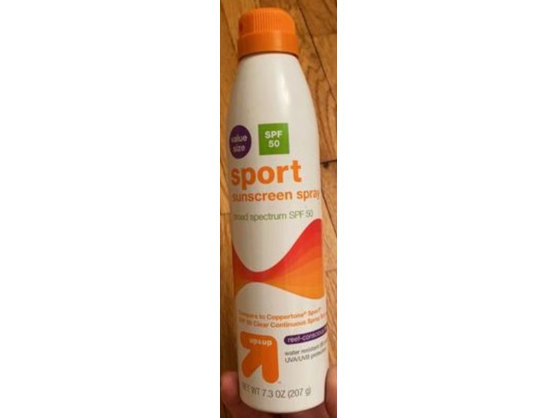 Up & Up Continuous Sport Sunscreen Spray, SPF 50, 7.3 oz/207 g