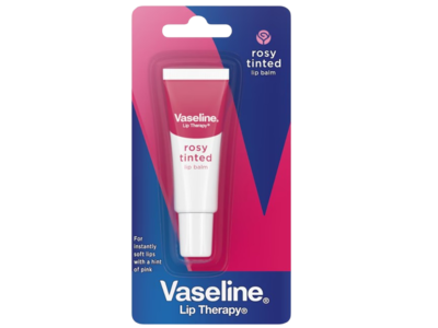 Vaseline Lip Therapy Lip Balm, Rosy Tinted, 0.35 oz/10 g