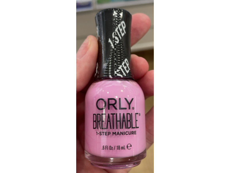 Orly Breathable 1-Step Manicure, Taffy To Be Here, 0.6 fl oz/18 mL